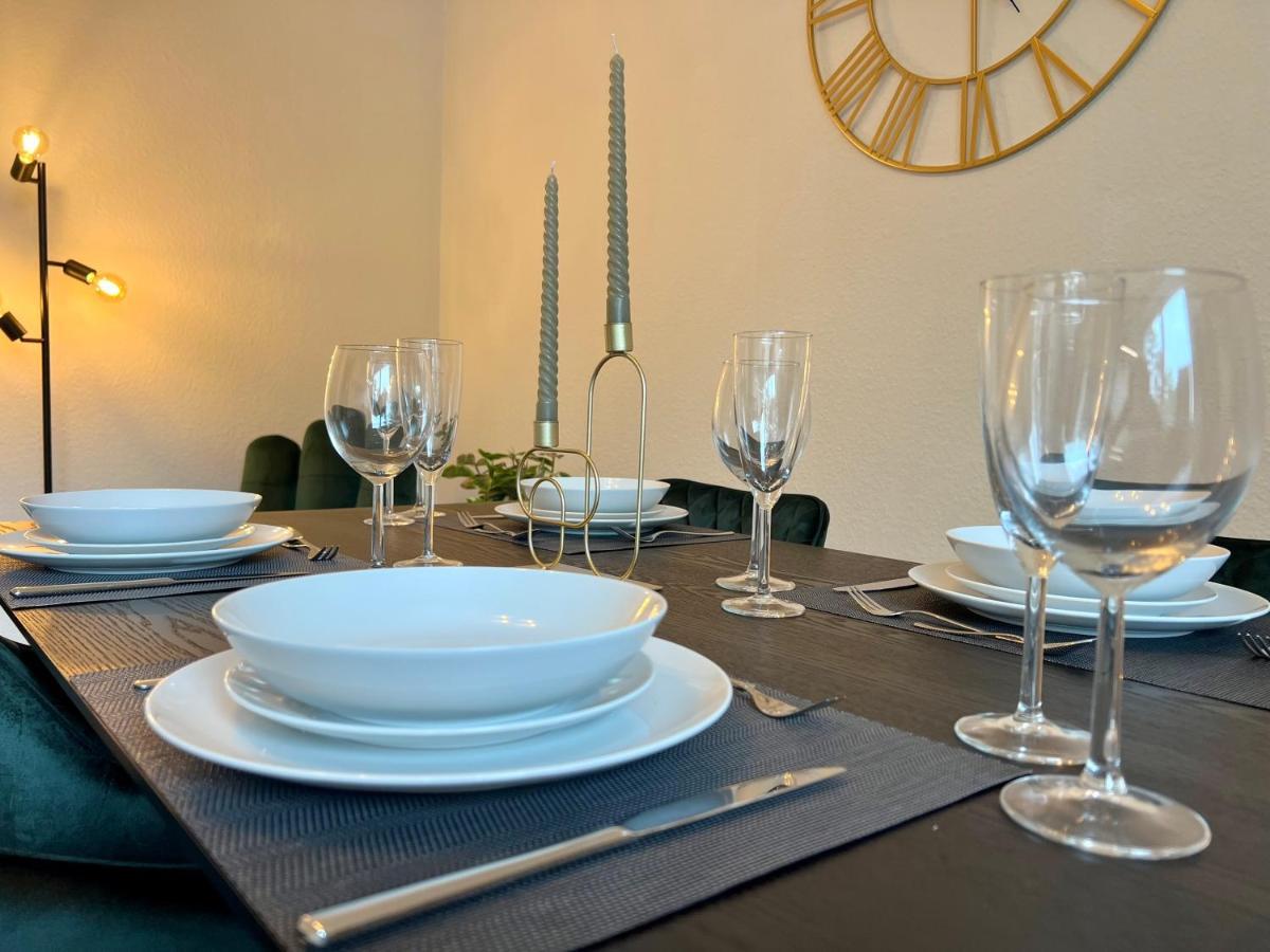 Design Apartment Mit Balkon - Kueche - Netflix エッセン エクステリア 写真