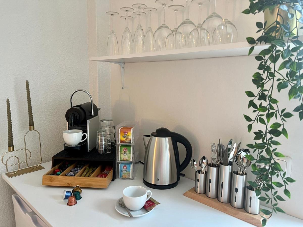 Design Apartment Mit Balkon - Kueche - Netflix エッセン エクステリア 写真